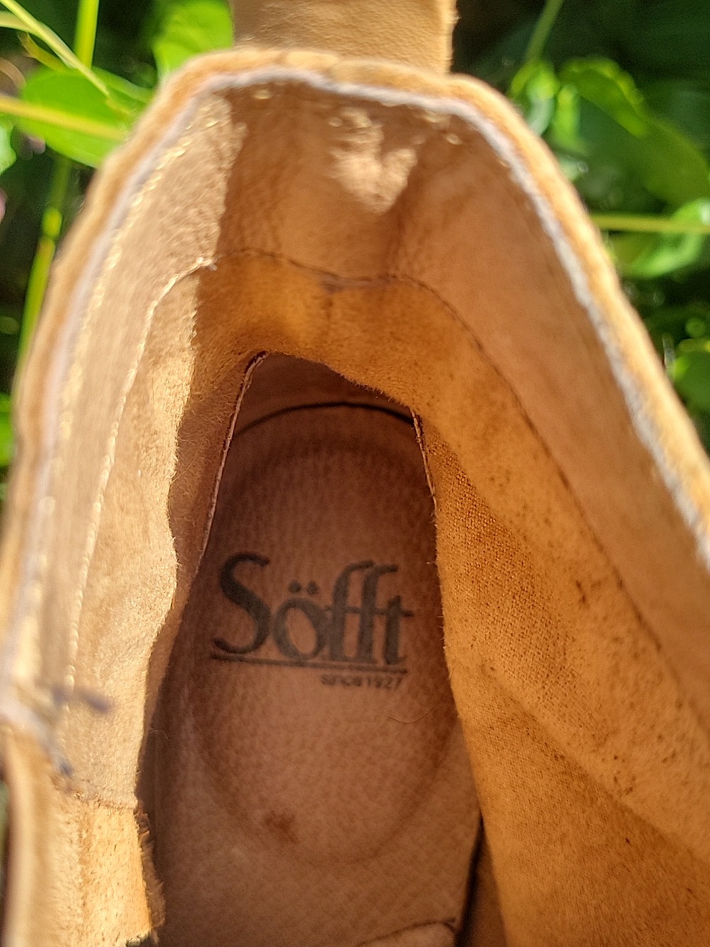 Sofft Sondra Tan Embroidered Lace-Up Leather Ankle Boots 7.5 - Picture 2 of 15